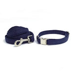 Dapper Polka Dots Dog Bow Tie Collar and Leash - TheGlamPets