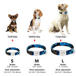 Stunning Personalized Nylon Dog Collar - TheGlamPets