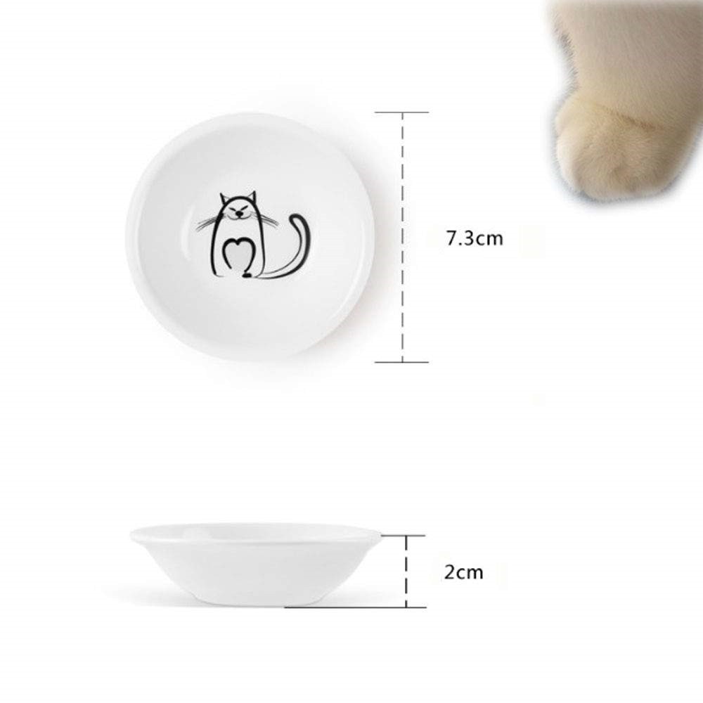 Cute Ceramic Plate Set With Cat Motif - TheGlamPets