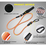 High-Quality Reflective Nylon Rope Dog Leash - TheGlamPets