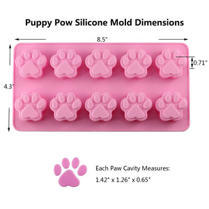 Dog Treats Non-Stick Silicone Mold For Baking - TheGlamPets