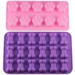 Dog Treats Non-Stick Silicone Mold For Baking - TheGlamPets