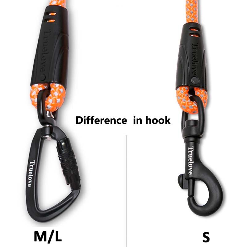 High-Quality Reflective Nylon Rope Dog Leash - TheGlamPets