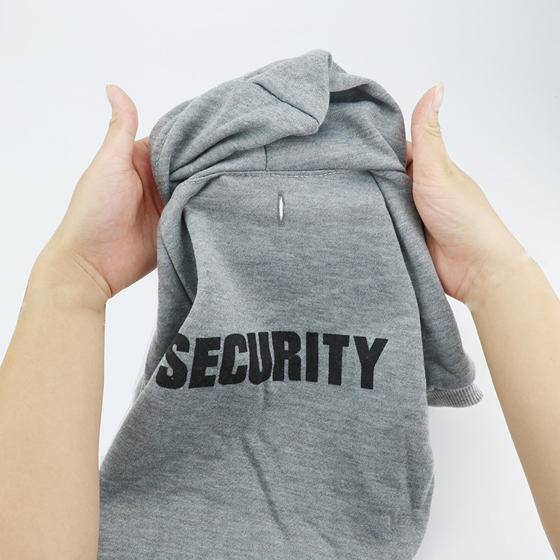 Security Dog Hoodie - TheGlamPets