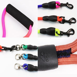 Rainbow Tangle Free Multi Dog Leash Coupler - TheGlamPets