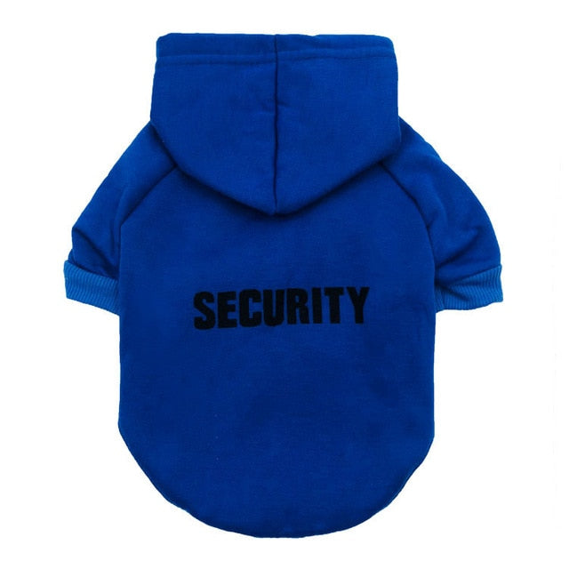 Security Dog Hoodie - TheGlamPets