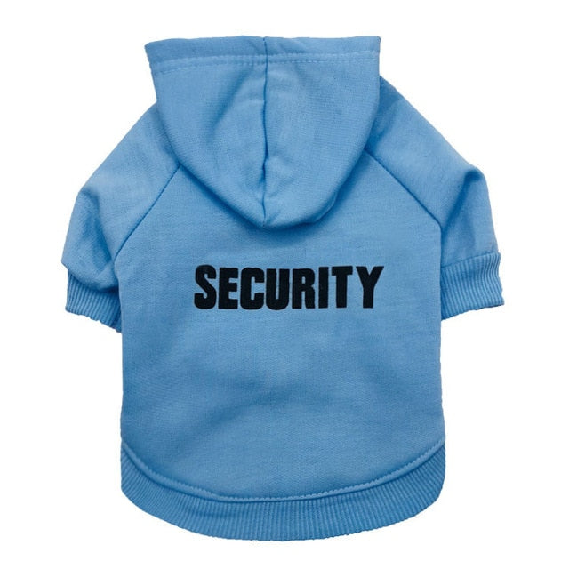 Security Dog Hoodie - TheGlamPets