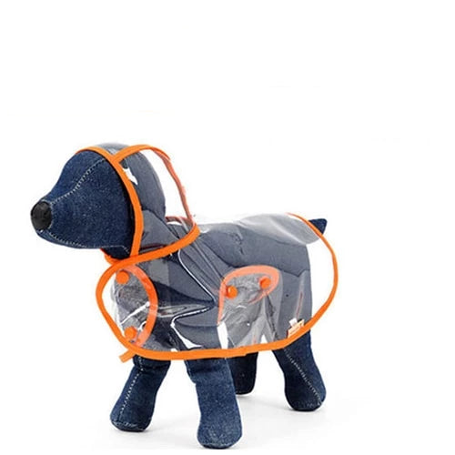 Light Transparent Dog Raincoat For Small Dogs - TheGlamPets