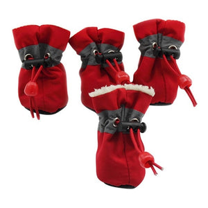 Warm Winter Boots for Dogs - TheGlamPets