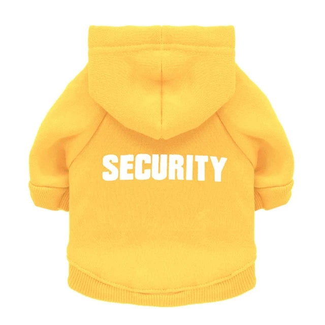 Security Dog Hoodie - TheGlamPets