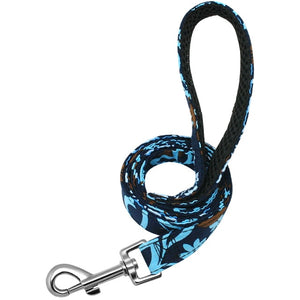 Funky Nylon Print Dog Leash - TheGlamPets