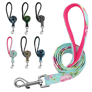 Funky Nylon Print Dog Leash - TheGlamPets