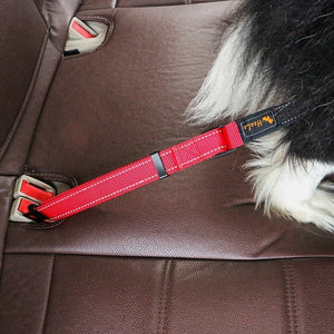 Premium Retractable Safety Seat Belt For Dogs - TheGlamPets