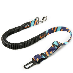 Premium Retractable Safety Seat Belt For Dogs - TheGlamPets